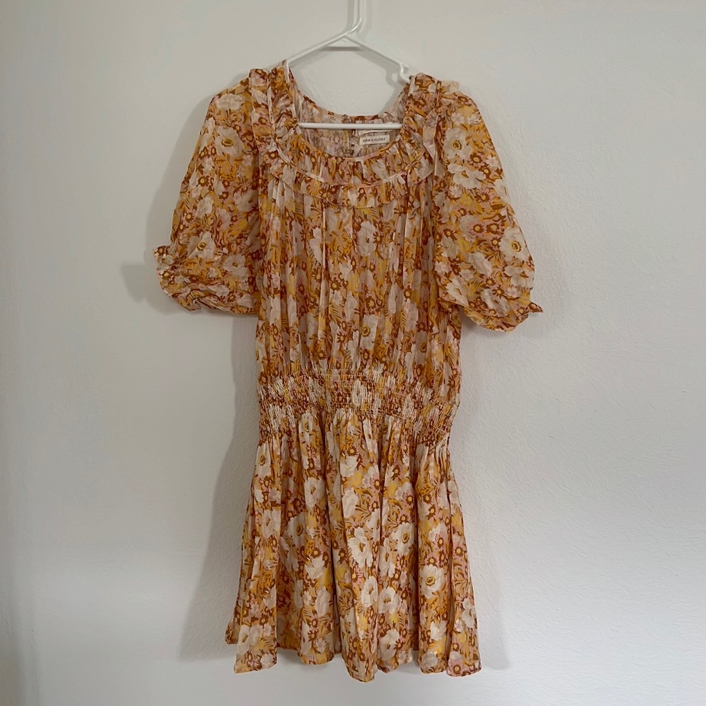 Christy Dawn The Serena Dress in Matilija Poppy Orange